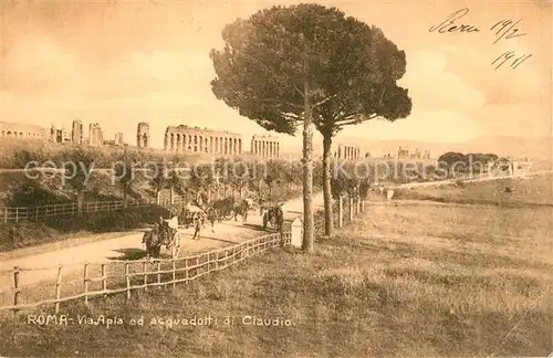 Roma Rom Via Apia ed acquedotti di Claudio Kat. 