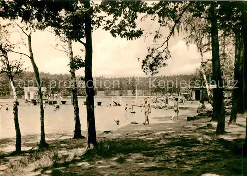 AK / Ansichtskarte Schmannewitz Waldbad  Kat. Dahlen Sachsen