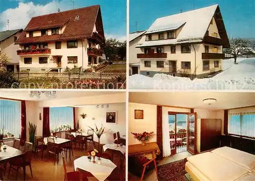 AK / Ansichtskarte Haeusern Schwarzwald Gaestehaus Probst Kat. Haeusern