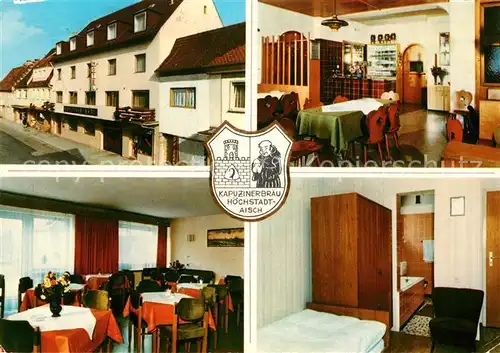 AK / Ansichtskarte Hoechstadt Aisch Hotel Kapuziner Braeu  Kat. Hoechstadt a.d.Aisch