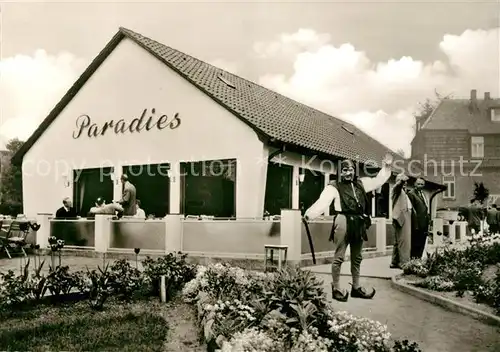 AK / Ansichtskarte Moelln Lauenburg Gaststaette Paradies am See Kat. Moelln