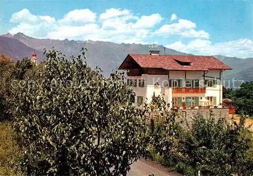 AK / Ansichtskarte Tisens Merano Suedtirol Gaestehaus Dolomitenblick  Kat. Merano