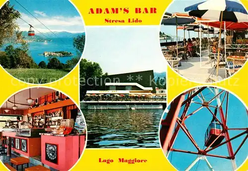 AK / Ansichtskarte Stresa Lago Maggiore Adam s Bar 