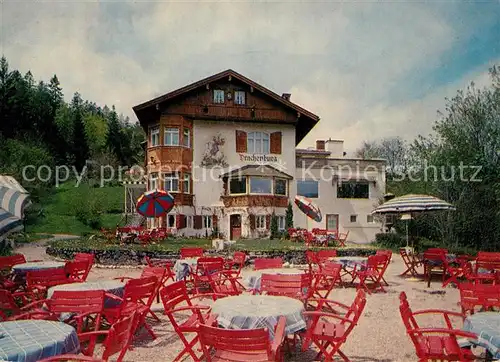 AK / Ansichtskarte Mittenwald Karwendel Tirol Hotel Jagdhaus Drachenburg Kat. Schwaz