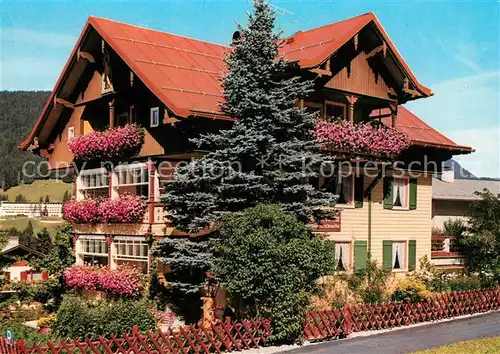 AK / Ansichtskarte Riezlern Kleinwalsertal Vorarlberg Gaestehaus Hermine Kat. Mittelberg