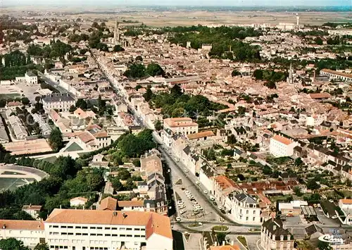 AK / Ansichtskarte Fontenay le Comte Vue Aerienne Kat. Fontenay le Comte