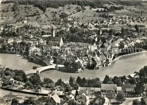 AK / Ansichtskarte Laufenburg AG Fliegeraufnahme Kat. Laufenburg