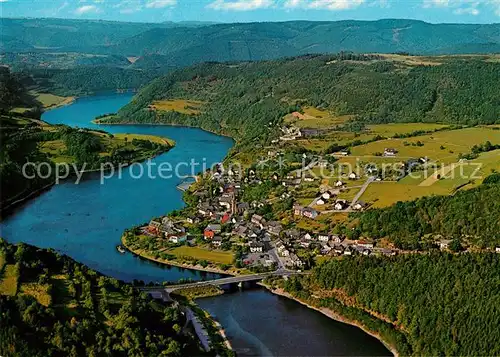 AK / Ansichtskarte Einruhr Fliegeraufnahme Obersee der Rurtalsperre Kat. Simmerath