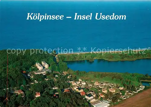 Koelpinsee Usedom Fliegeraufnahme  Kat. Usedom