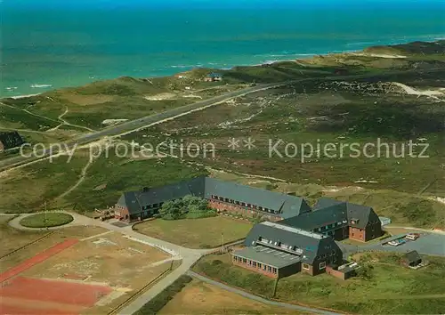 Hoernum Sylt Fliegeraufnahme Fuenf Staedte Heim Kat. Hoernum (Sylt)