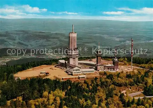 Feldberg Taunus Fliegeraufnahme Fernmeldetuerme Kat. Schmitten