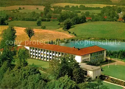 Holsteinische Schweiz Fliegeraufnahme Klinik Haengebarghorst Kat. 