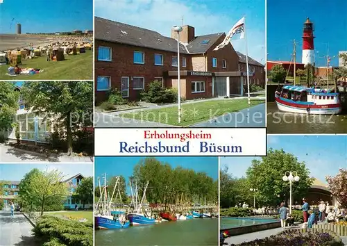 Buesum Nordseebad Erholungsheim Reichsbund Kat. Buesum
