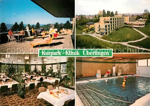 ueberlingen Bodensee Kurpark Klinik Schwimmbad  Kat. ueberlingen