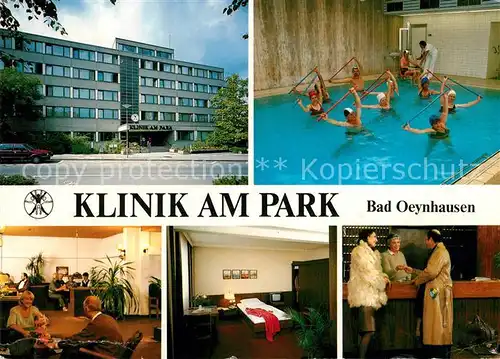 Bad Oeynhausen Klinik am Park Schwimmhalle Kat. Bad Oeynhausen