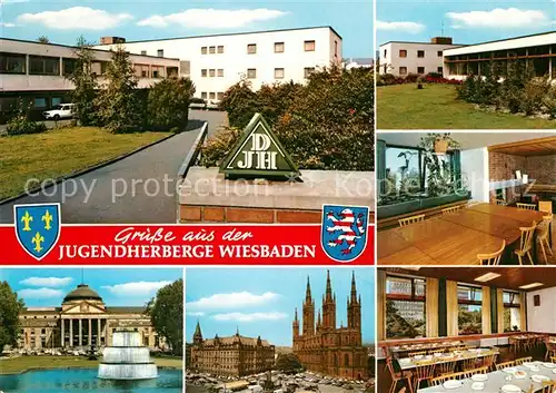 Wiesbaden Jugendherberge  Kat. Wiesbaden