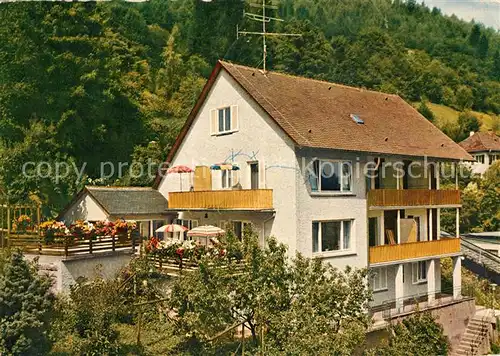 Wildbad Schwarzwald Haus Roseneck Kat. Bad Wildbad