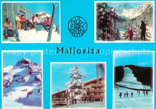 AK / Ansichtskarte Bulgarien Maljoviza Skigebiet Kat. Bulgarien