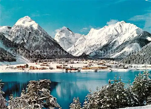 AK / Ansichtskarte Pertisau Achensee Panorama Winterlandschaft Kat. Eben am Achensee