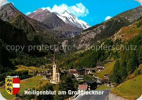 AK / Ansichtskarte Heiligenblut Kaernten Grossglockner Kirche Kat. Heiligenblut