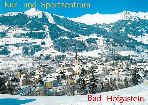 AK / Ansichtskarte Hofgastein Bad Winterpanorama Kat. Bad Hofgastein
