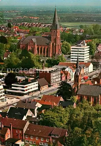 AK / Ansichtskarte Papenburg Ems Kirche Panorama