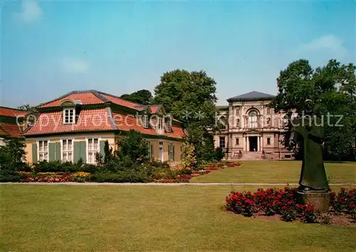 AK / Ansichtskarte Wolfenbuettel Lessinghaus Herzog August Bibliothek Kat. Wolfenbuettel