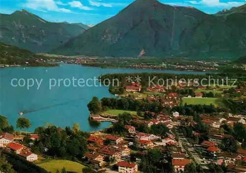 AK / Ansichtskarte Bad Wiessee Fliegeraufnahme Wallberg Bodenschneid Kat. Bad Wiessee