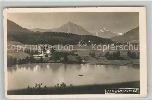 AK / Ansichtskarte Lansersee Panorama Kat. Oesterreich