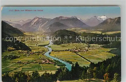 AK / Ansichtskarte Moesern Panorama im Inntal Kat. Telfs