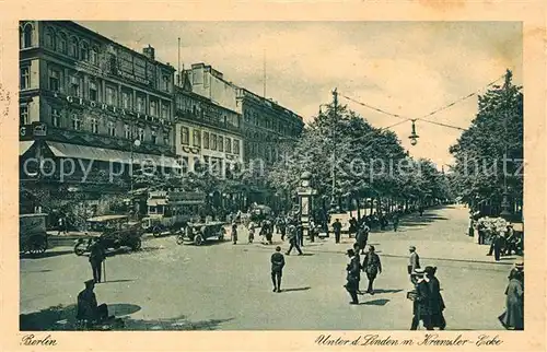 Berlin Unter den Linden mit Kranzler Ecke Kat. Berlin