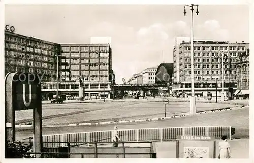 Berlin Alexanderplatz Kat. Berlin