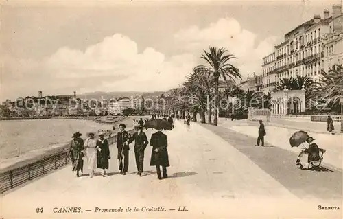 Cannes Alpes Maritimes Promenade de la Croisette Cote d Azur Kat. Cannes