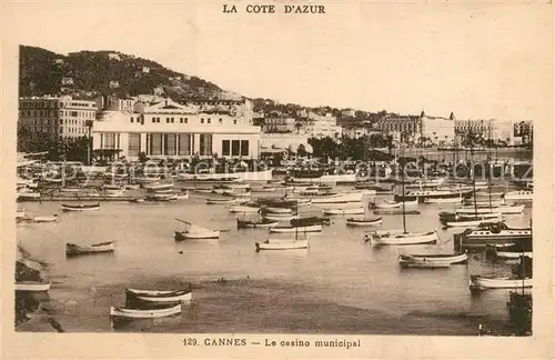 Cannes Alpes Maritimes Casino Municipal Port Cote d Azur Kat. Cannes