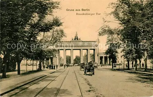 Berlin Brandenburger Tor Kat. Berlin
