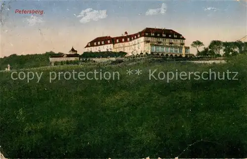 Petersberg Koenigswinter Sanatorium Kat. Koenigswinter