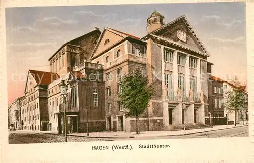 Hagen Westfalen Stadttheater Kat. Hagen