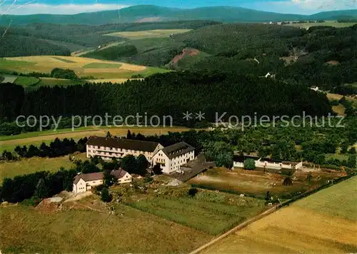 AK / Ansichtskarte Elkhausen Sieg Fliegeraufnahme Haus Marienberge Kat. Katzwinkel (Sieg)