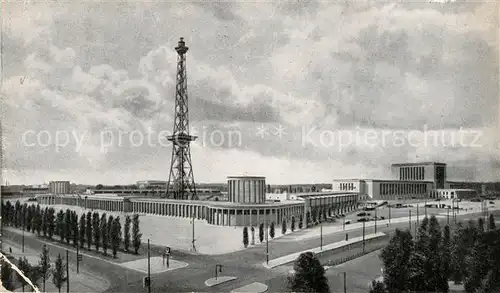 AK / Ansichtskarte Berlin Ausstellungsgelaende mit Funkturm Kat. Berlin