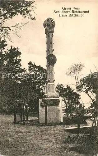 AK / Ansichtskarte Grunewald Berlin Schildhorndenkmal Kat. Berlin