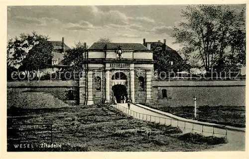 AK / Ansichtskarte Wesel Rhein Zitadelle Kat. Wesel