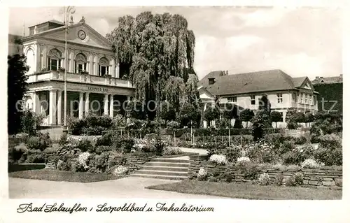 AK / Ansichtskarte Bad Salzuflen Leopoldbad und Inhalatorium Kat. Bad Salzuflen