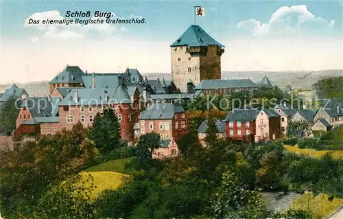 AK / Ansichtskarte Burg Wupper Schloss Burg Kat. Solingen