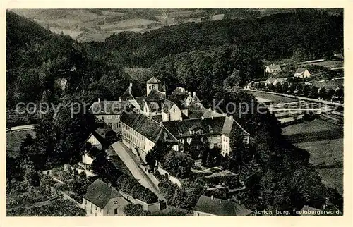 AK / Ansichtskarte Iburg Teutoburger Wald Schloss Iburg Fliegeraufnahme Kat. Hoerstel