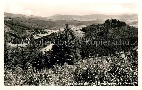 AK / Ansichtskarte Kirchhundem Panorama Kat. Kirchhundem Hochsauerland