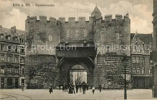 AK / Ansichtskarte Koeln Rhein Eigelsteiner Tor Kat. Koeln