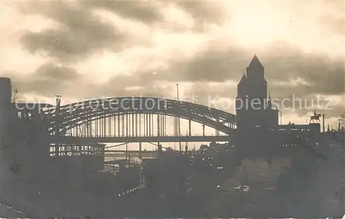 AK / Ansichtskarte Koeln Rhein Partie am Rhein Kat. Koeln