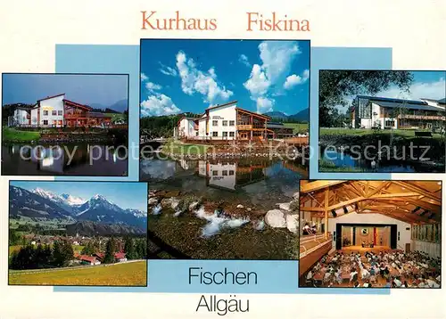 AK / Ansichtskarte Fischen Allgaeu Kurhaus Fiskina Kat. Fischen i.Allgaeu