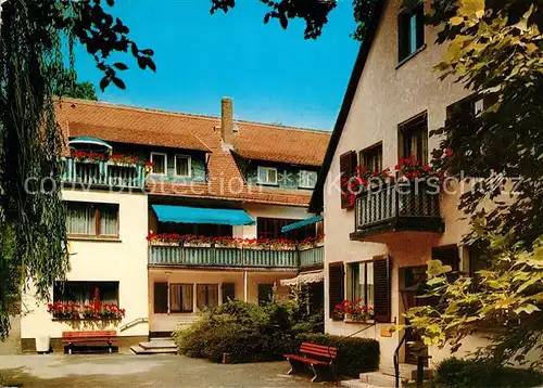 AK / Ansichtskarte Bad Salzhausen Sanatorium Dr. Schaefer Kat. Nidda