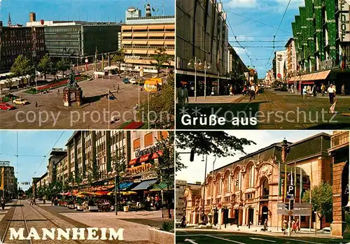 AK / Ansichtskarte Mannheim Stadtansichten Kat. Mannheim